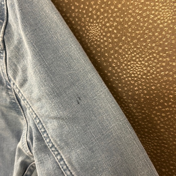 🔥🔥🔥NWT Calvin Klein Cropped Jean Jacket - Picture 7 of 12